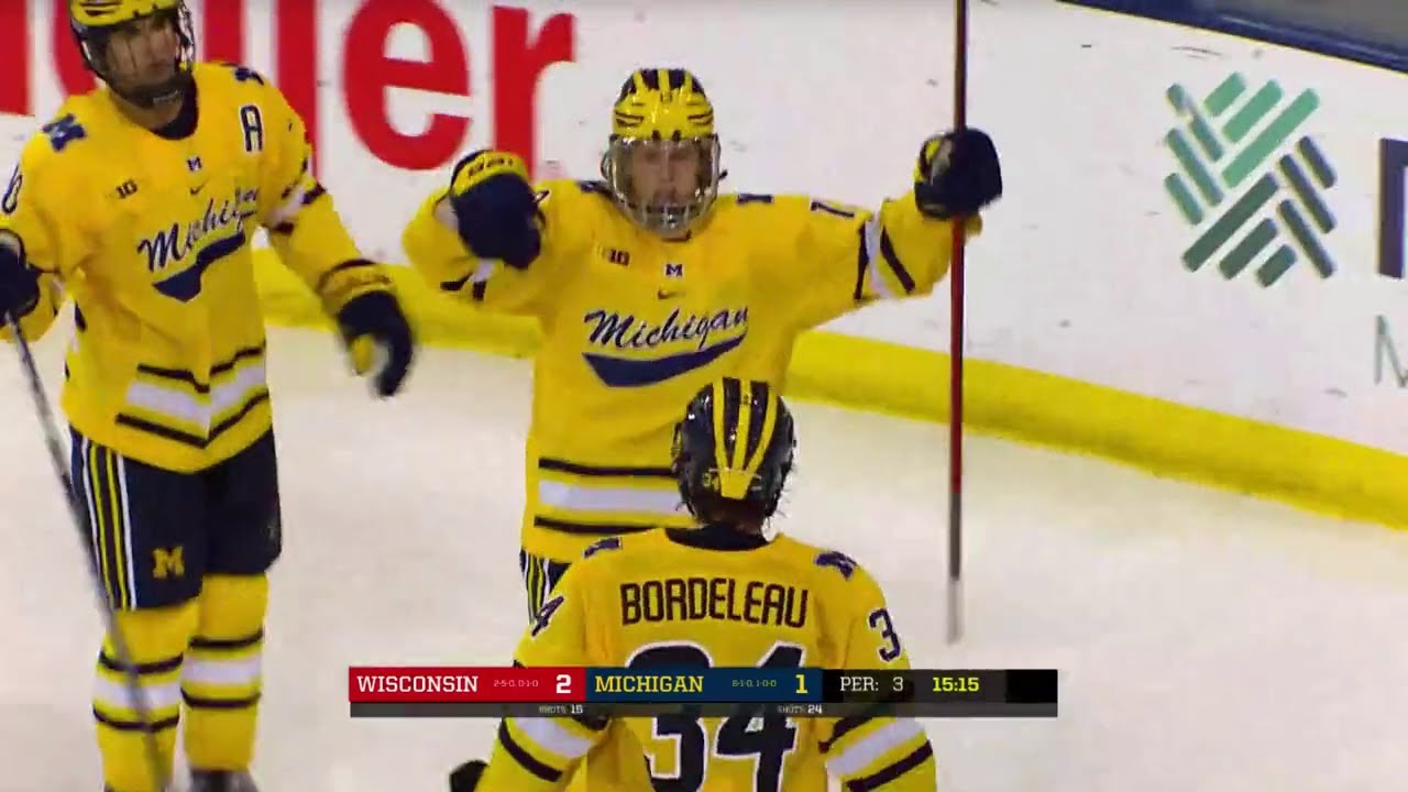 Sportsnet on X: KENT JOHNSON WITH A MICHIGAN GOAL‼️   / X