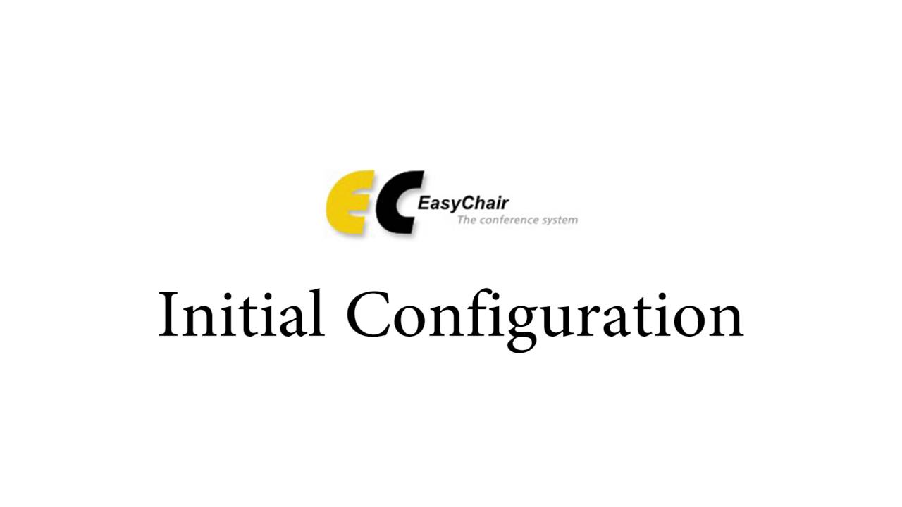 Initial Configuration - YouTube