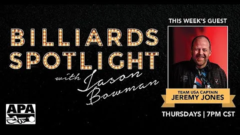 Billiards Spotlight with Jason Bowman #2 - Jeremy ...