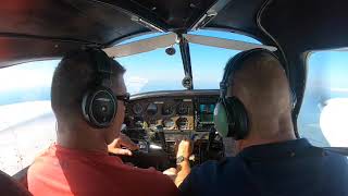 Piper Seminole PA44-180 Multi-engine Flight Maneuvers VMC DEMO