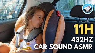 CAR SOUND ASMR To Relive Anxiety - Black Screen For Good Sleep | Meditation In 11 Hours No ADS