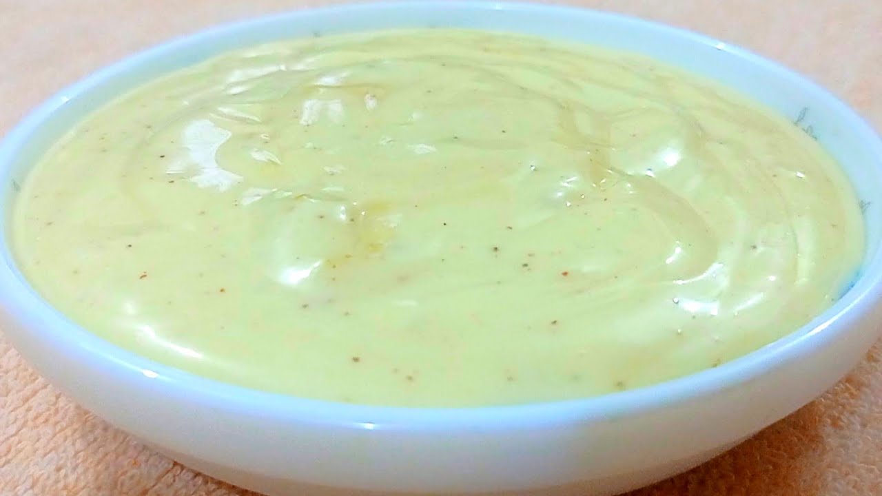 ঘরে তৈরি মেয়োনিজMayonnaise Recipe BanglaHomemade Mayonnaise Recipe