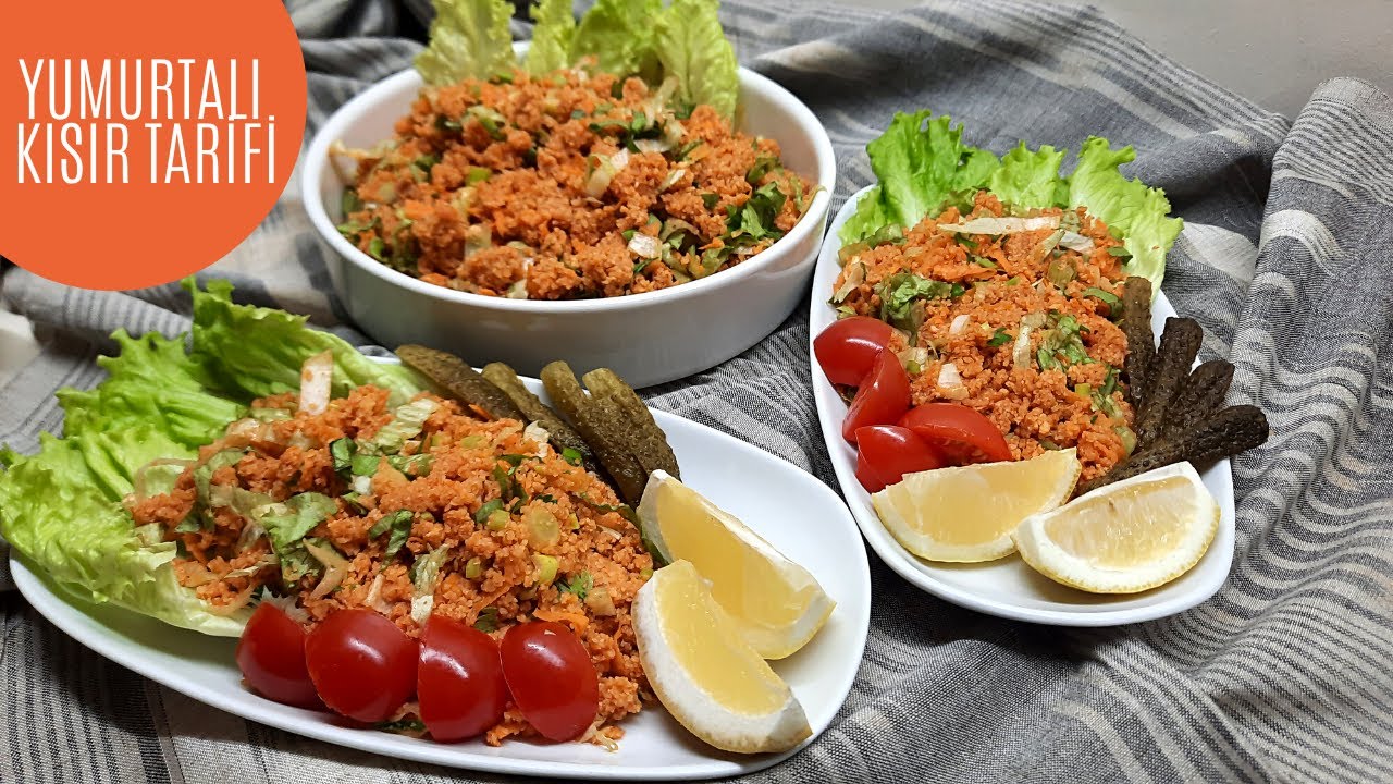 Asla Bir Tabak Yetmeyecek 🥰 Yumurtalı Kısır Tarifi  #yumurtalıkısır #kısırnasılyapılır