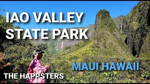 Iao Valley State Park Monument Maui Hawaii #hiking #travel