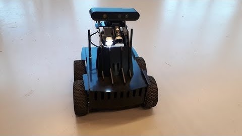 Robot Oculus prime SLAM Navigator running several ninety degree angles