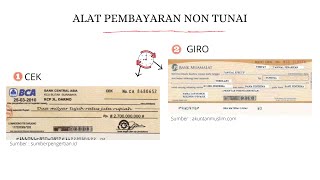 Giro & Cek (Alat pembayaran non tunai)