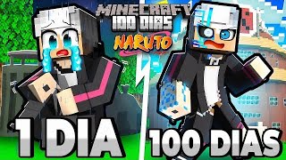 Passei 100 DIAS no NARUTO VILA de MINECRAFT !! ‹ Ine ›