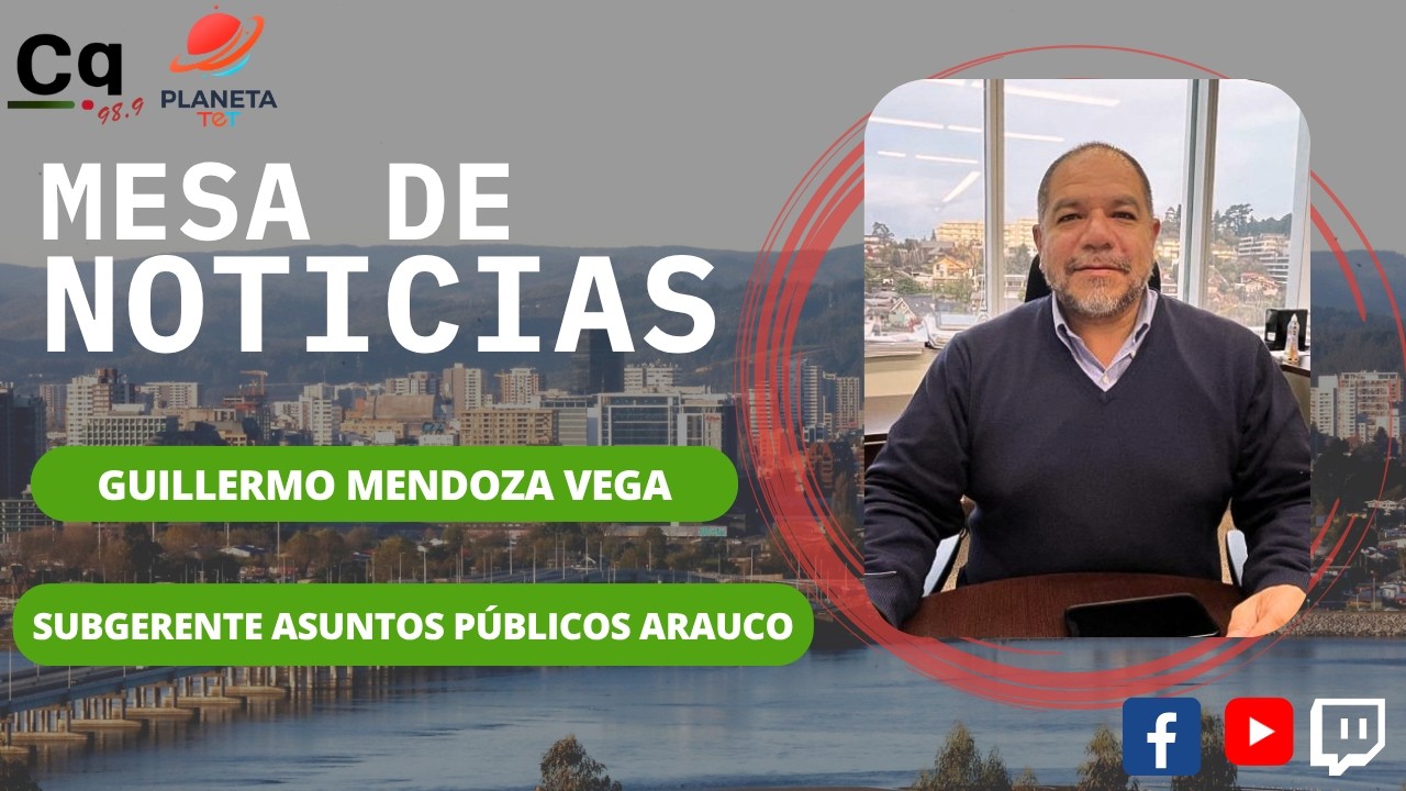 maxresdefault Guillermo Mendoza Vega Subgerente Asuntos Públicos ARAUCO