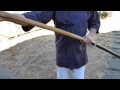 How to make a Saya for Bokken from Golf tube!