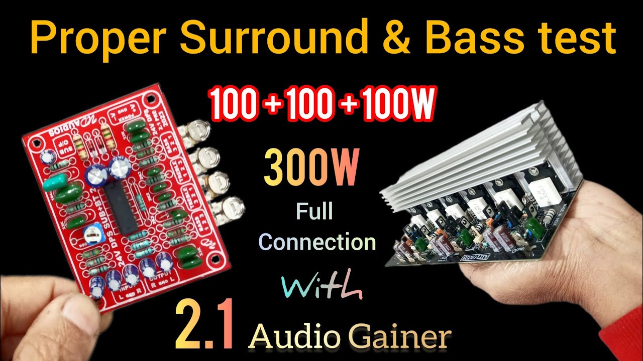 Why Your 2.1 Amplifier Audio Sounds Like Trash (and How to Fix It)