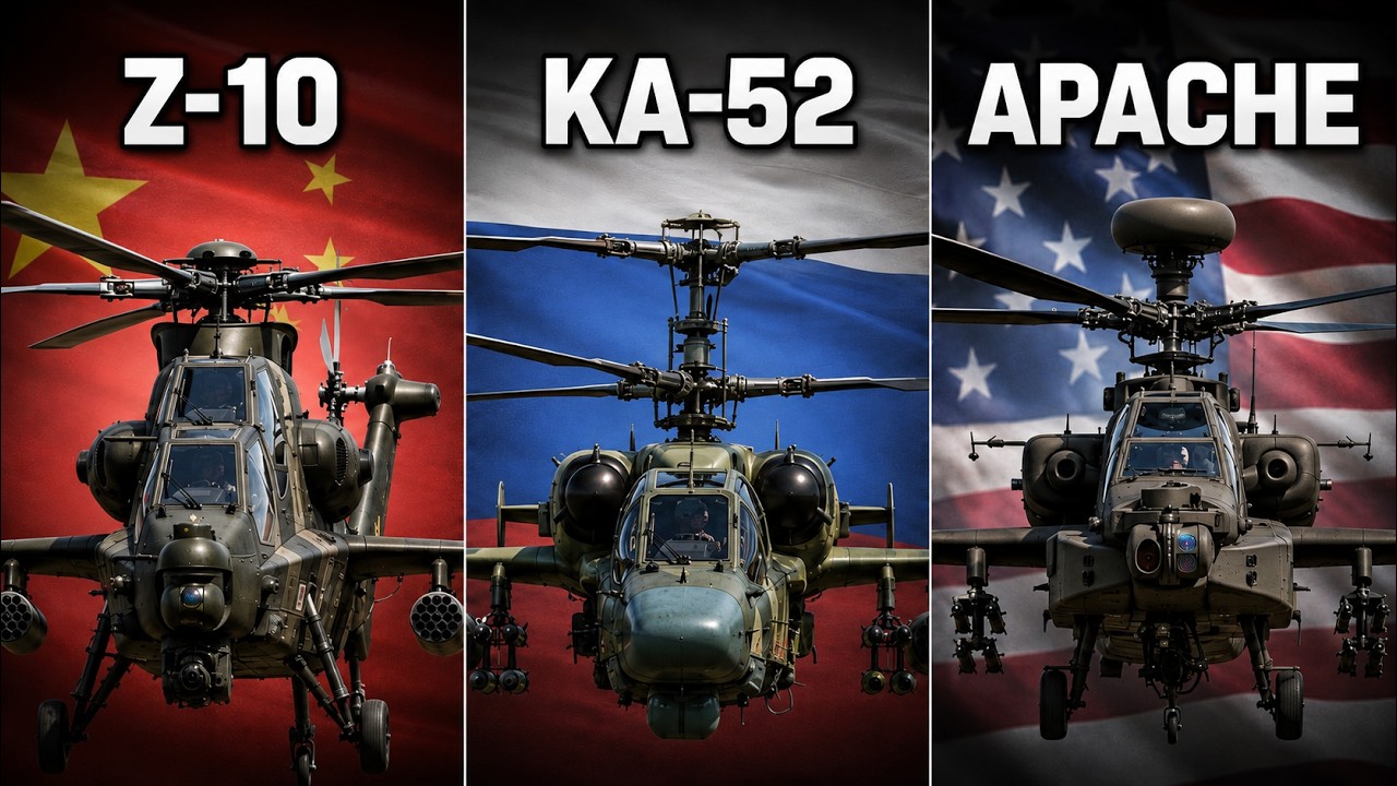 ¿Cuál es el MEJOR helicóptero de ataque?