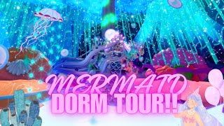 royal high mermaid dorm tour!!!