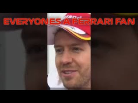 Sebastian Vettel | ?Everybody is a Ferrari fan? | #Shorts