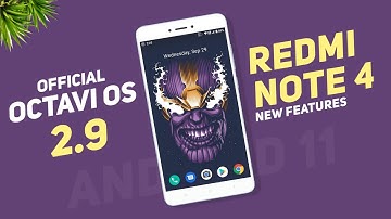 Octavi OS 2.9 Official For Redmi Note 4 | Android 11 | Redesigned Dark Mode | New Features