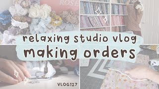 creating 10th birthday orders - making scrunchies, bows and wristlets for my small business VLOG127 by Taylah Rose 7,889 views 3 months ago 51 minutes