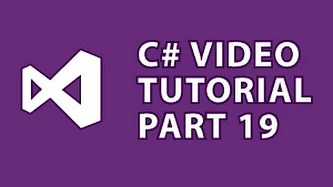 C# Tutorial 19 WPF & XAML