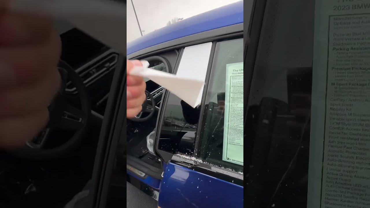 Unwrapping The BMW I4 M50 Satisfying ASMR Shorts