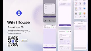 Control Your PC with Your Phone | WiFi Mouse Remote (Ad-Free & Open-Source Android App)