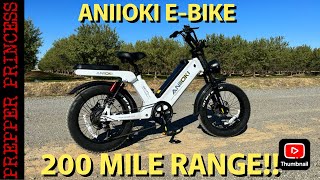 THE WORLD'S LONGEST RANGE EBIKE!! ANIIOKI