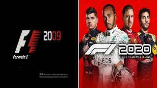 Every Codemasters' F1 Game Intro (2009-2020)