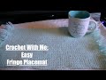 Crochet Placemat Crochet Placemat