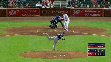 SD@STL: Piscotty drills a game-tying three-run homer