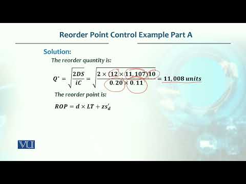 Recording Point Control Example Part A | Production / Operations management | MGT713_Topic112