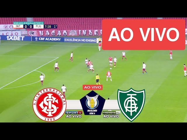 Onde vai passar o jogo do INTERNACIONAL X AMÉRICA-MG (01/11)? Passa na  GLOBO ou SPORTV? Veja onde assistir INTERNACIONAL X AMÉRICA-MG ao vivo com  imagens - Portal da Torcida