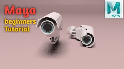 CCTV Camera modeling for beginners using Autodesk Maya
