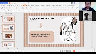 Final Project Micro Teaching Video (Offering Help)