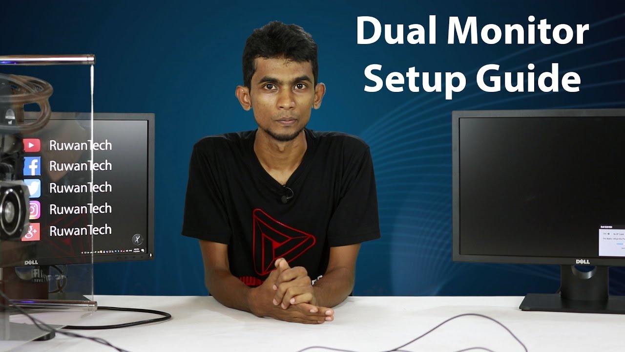 Dual Monitor Setup Guide in Sinhala Sri lanka YouTube