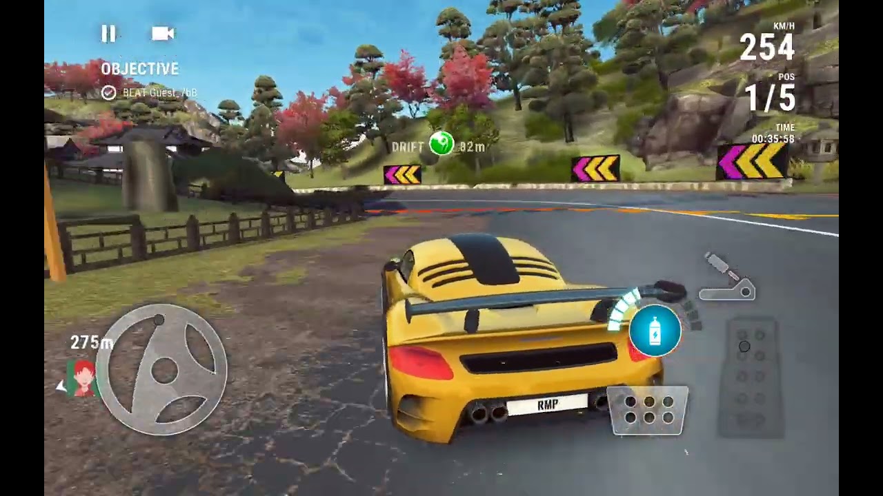 UNBELIEVABLE RACING CARS ON ROAD 🏁⛳️ || FORD VS RUF 🏁☠️|| RACING MAX PRO 🏴‍☠️