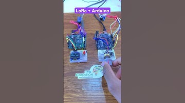 Brightness LED control with Arduino using LoRa #arduino #electronics