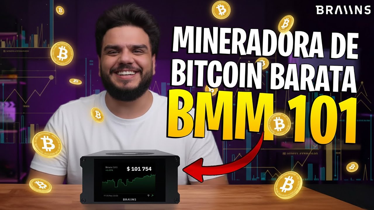 Testei a BMM 101, a mineradora barata para iniciantes