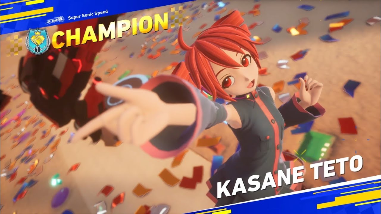 Teto Racing Jacket Sonic Racing: CrossWorlds - Kasane Teto Mod Showcase - YouTube
