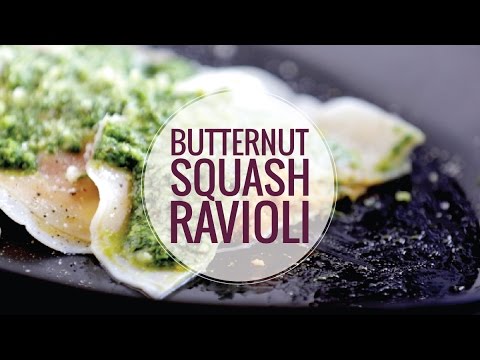 Butternut Squash Ravioli - YouTube