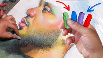 CHALK PASTELS?! Let