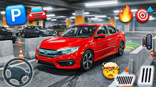 Car Parking 3D Extreme Driving Challenge |Honda Civic Driving and Parking Realistic Parking Gameplay screenshot 5