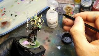 Citadel contrast paints experiments Part 2. Quick tips on technical paints and pigments