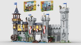 LEGO Alliance Castle - Alternate Build of 31120   31168 Medieval Castles