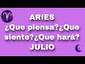 ARIES♈ ¿QUE PIENSA?¿QUE SIENTE?¿QUE HARÁ?💗 JULIO 2020 💥TAROT INTERACTIVO AMOR💥