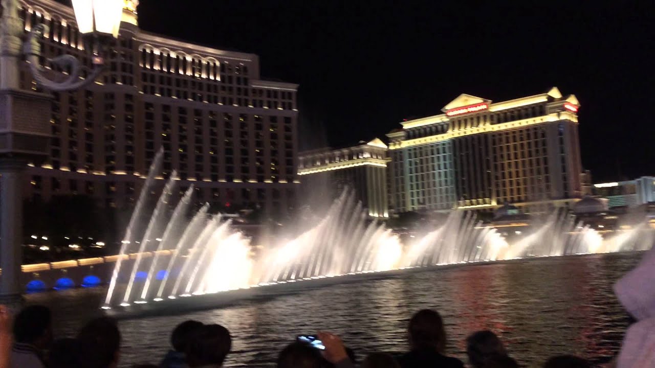 Bellagio Fountains Water show YouTube