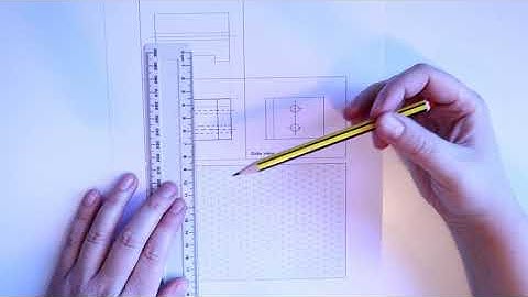 Orthographic Projection (AQA exam question)