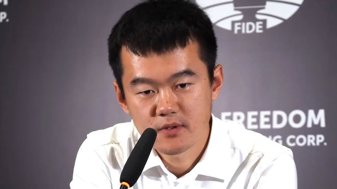 Ding Liren went down to 4 seconds on his clock before making move 40!  #chess #NepoDing