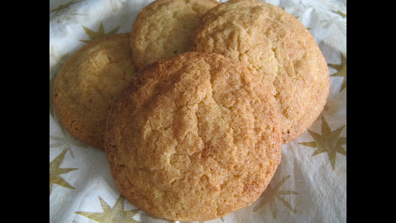 Weihnachts-Bäckerei Folge2 Snickerdoodles (Zimtplätzchen) - YouTube