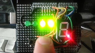 【はじめてのarduino】スイッチを押すとＬＥＤの点灯数が増える