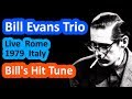  bill evans trio live johnsonla barbera  bills hit tune  music inn rome italy  1979 