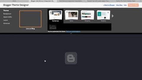 How to change the link colour on Blogger