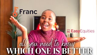 Franc or Easy Equities | A detailed comparison you need to decide | Investing for beginners screenshot 4