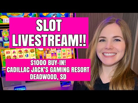 SLOT LIVESTREAM!! $1000 BUY-IN!! 🤑🤑🤑